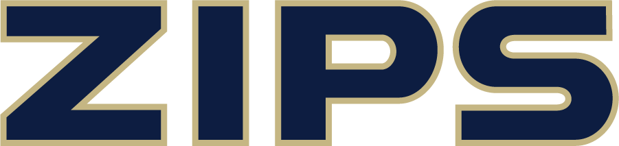 Akron Zips 2022-Pres Wordmark Logo diy iron on heat transfer